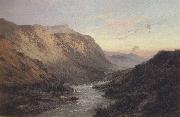 Alfred de breanski The shiel Valley (mk37) USA oil painting artist